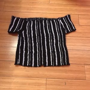 Kendal and Kylie off the shoulder top